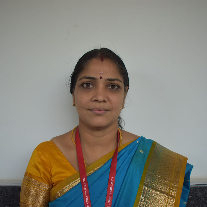 Portrait of Ms. Rajni, Teacher Representative