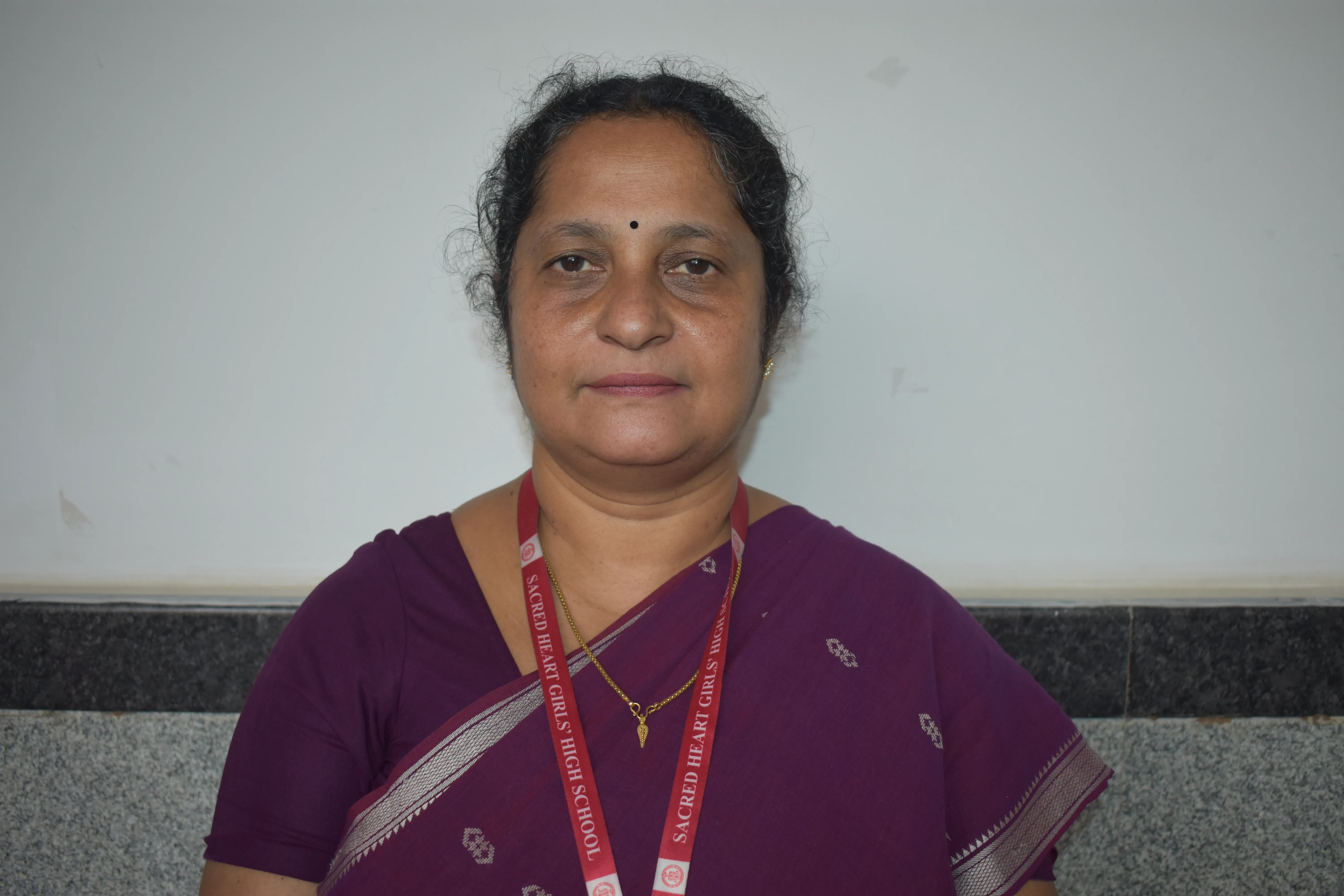 Portrait of Ms. Jaya Mary Biby
