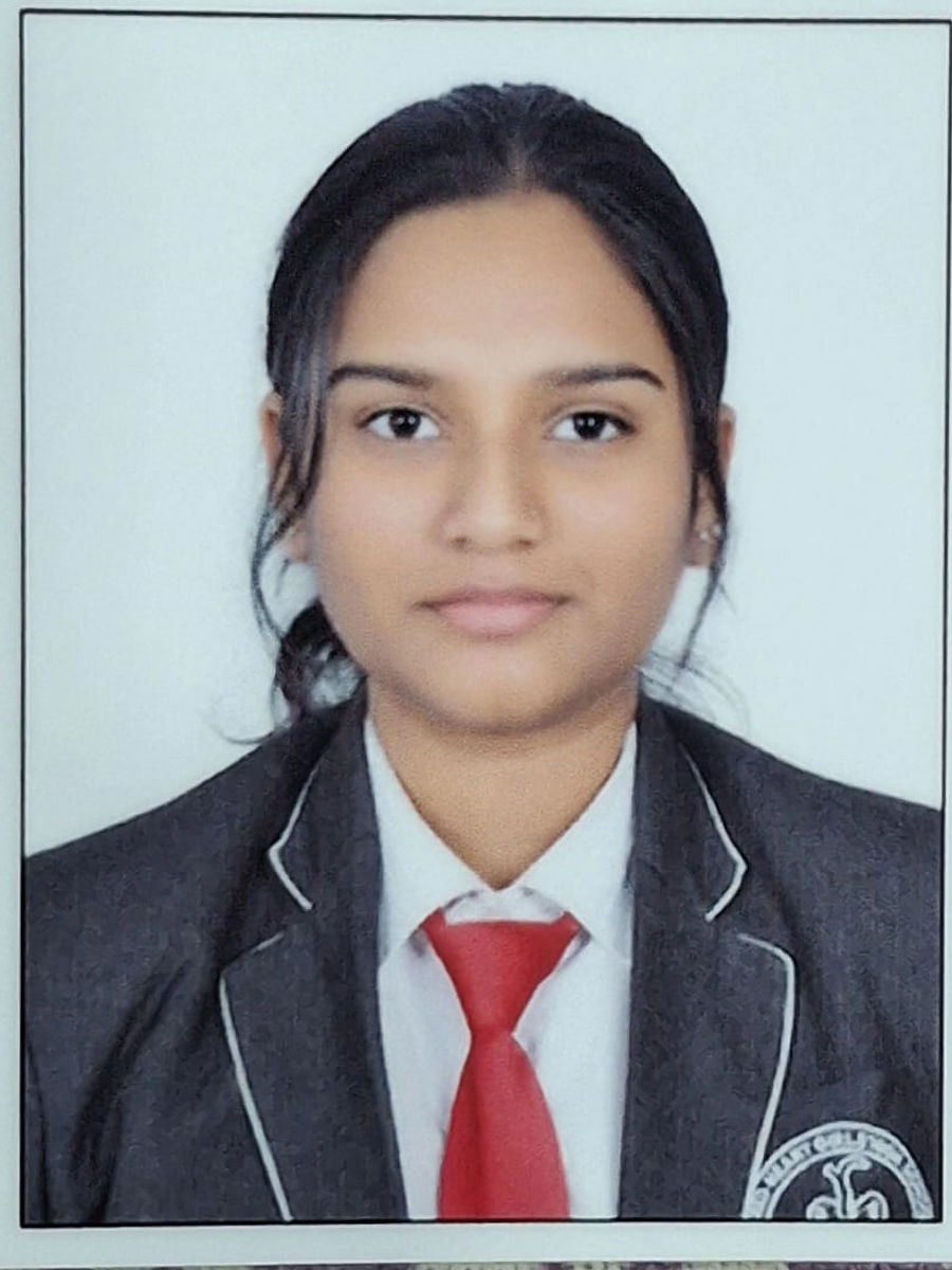 Portrait of Meghana K.N.K, Cultural Secretary