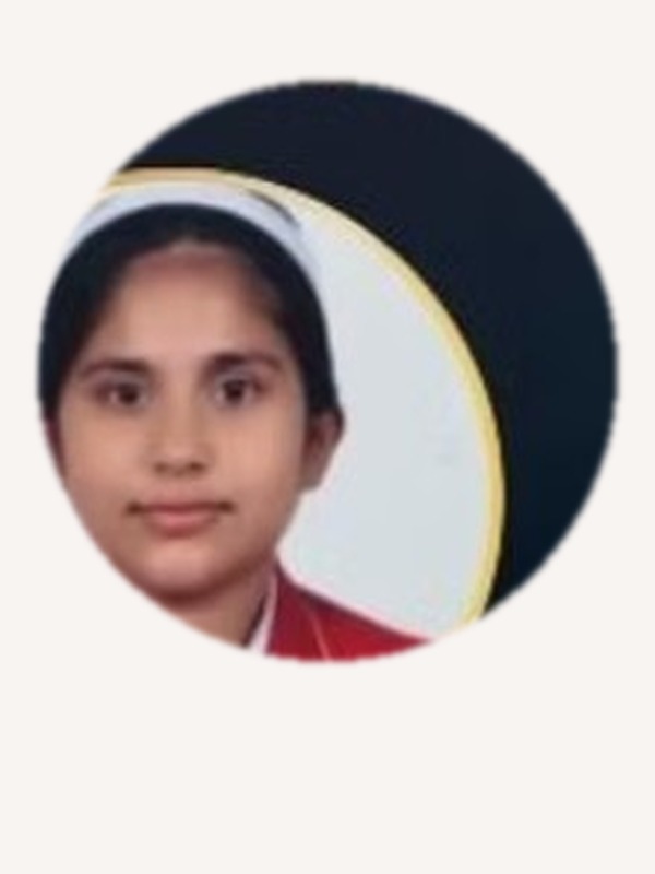 Portrait of D P Deekshitha, ICSE Grade X Board Topper